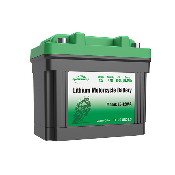 Enershare new products motorcycle starting battery 12v 3ah 4ah 5ah 7ah 12ah 20ah lithium motorcycle 