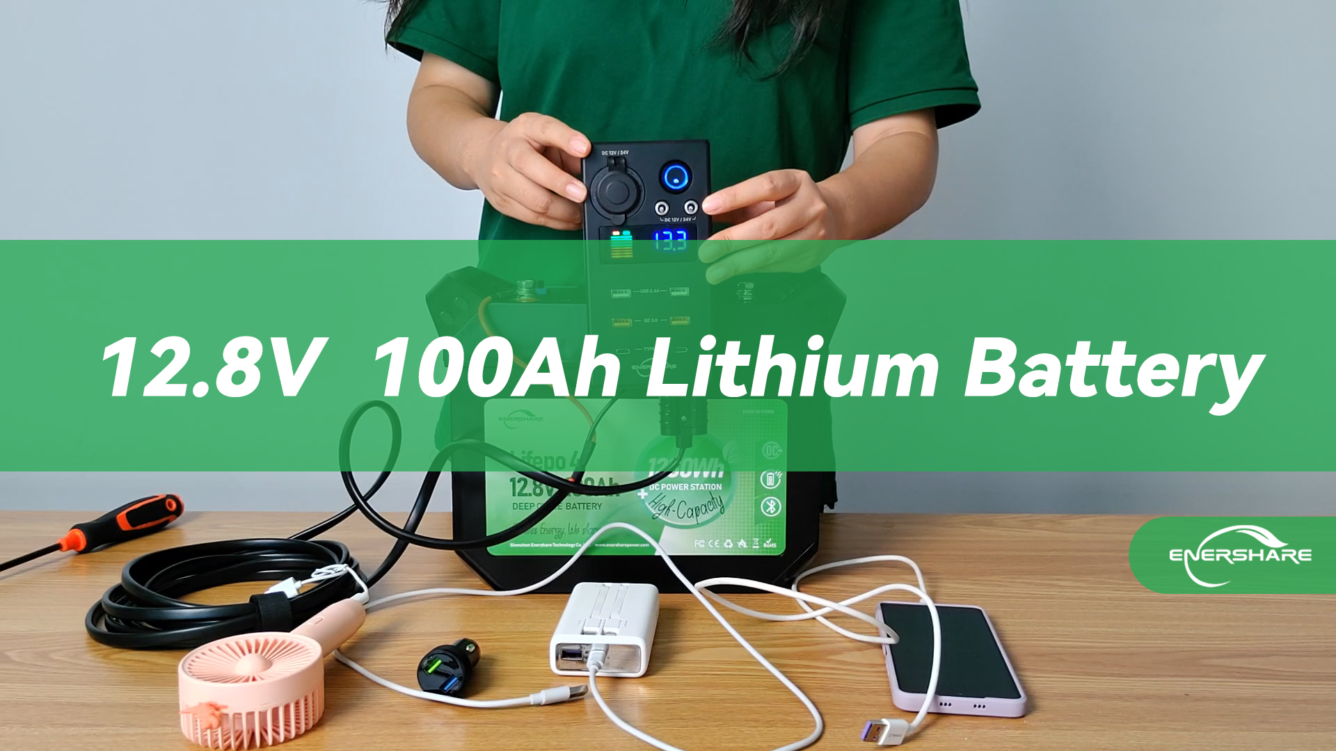 12.8V100Ah LiFePO4 Battery  Amazon