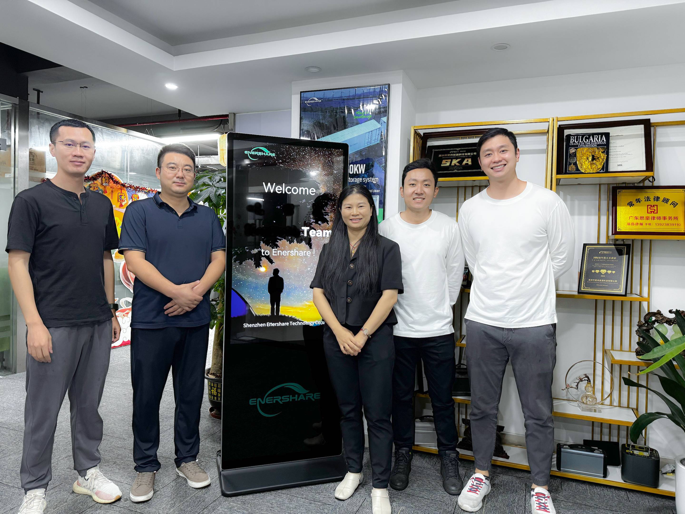 Singapore Clients Visited Enershare