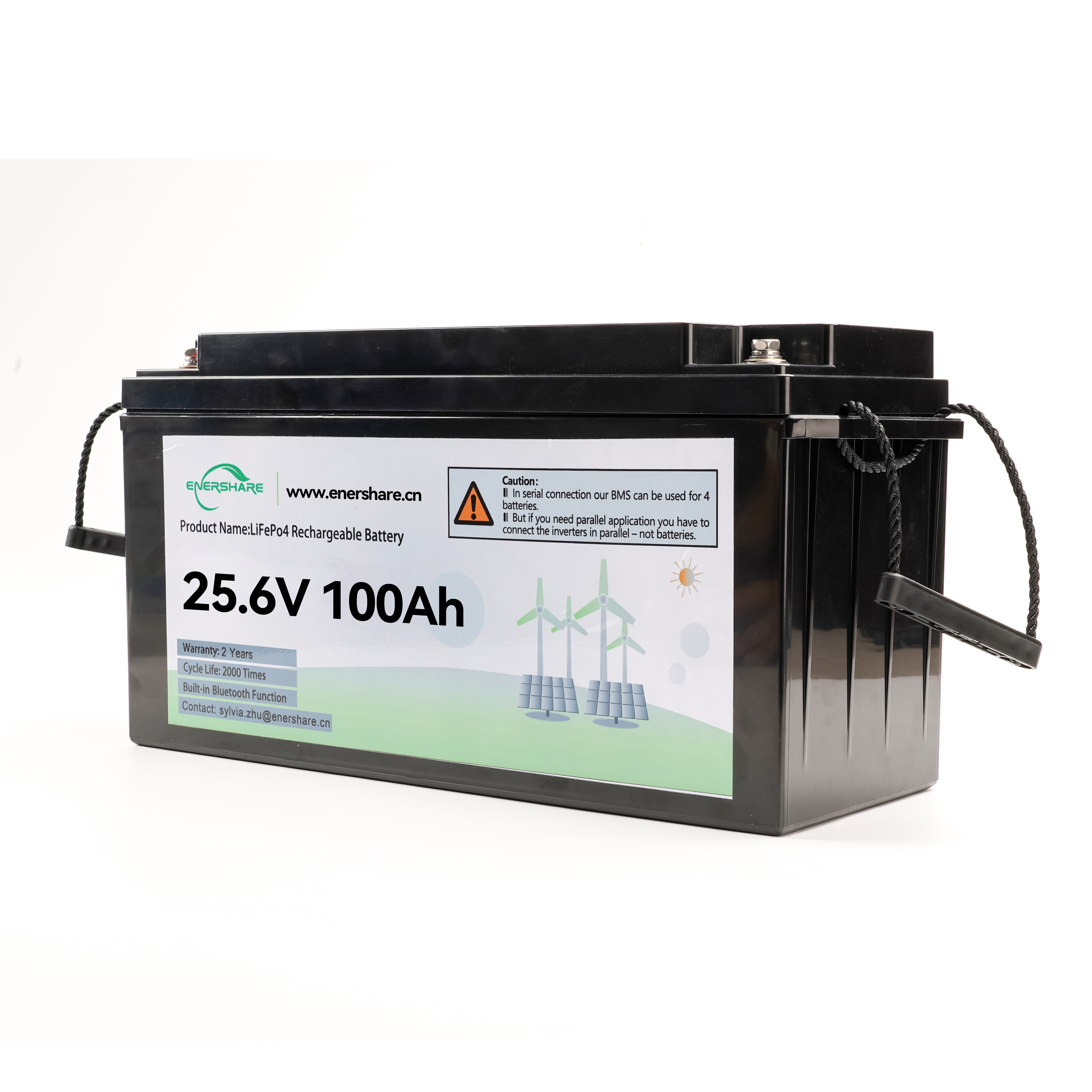 25.6V 100Ah Lithium-ion Battery Rv Golf Cart Home Energy Storage System Support OEM 150ah 200ah Lif