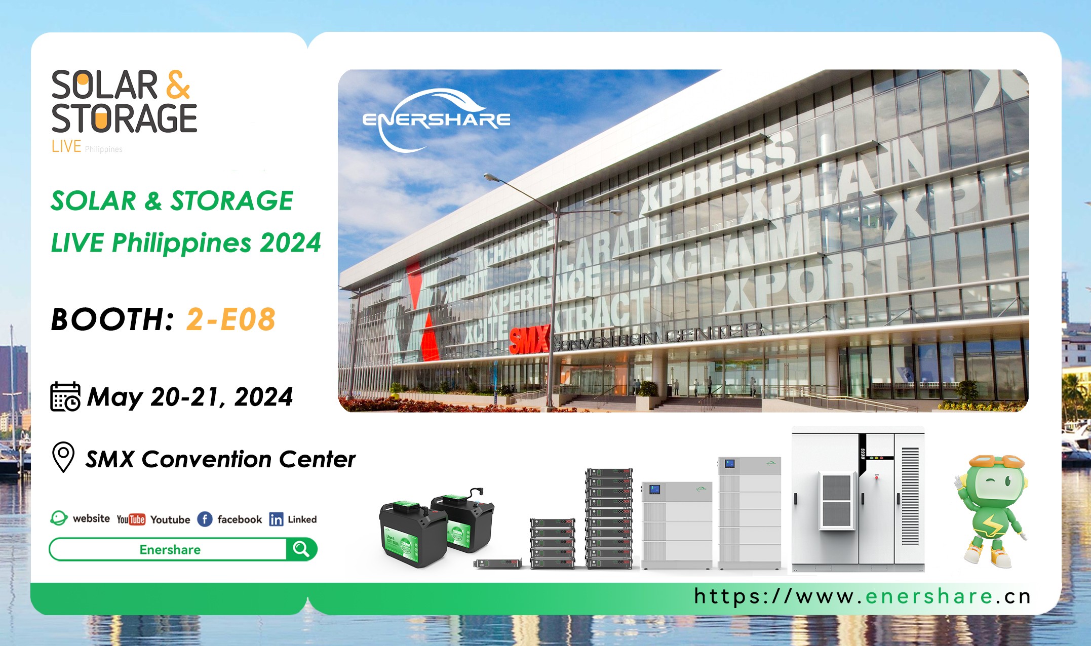 Enershare will be at Solar & Storage Live Philippines 2024!